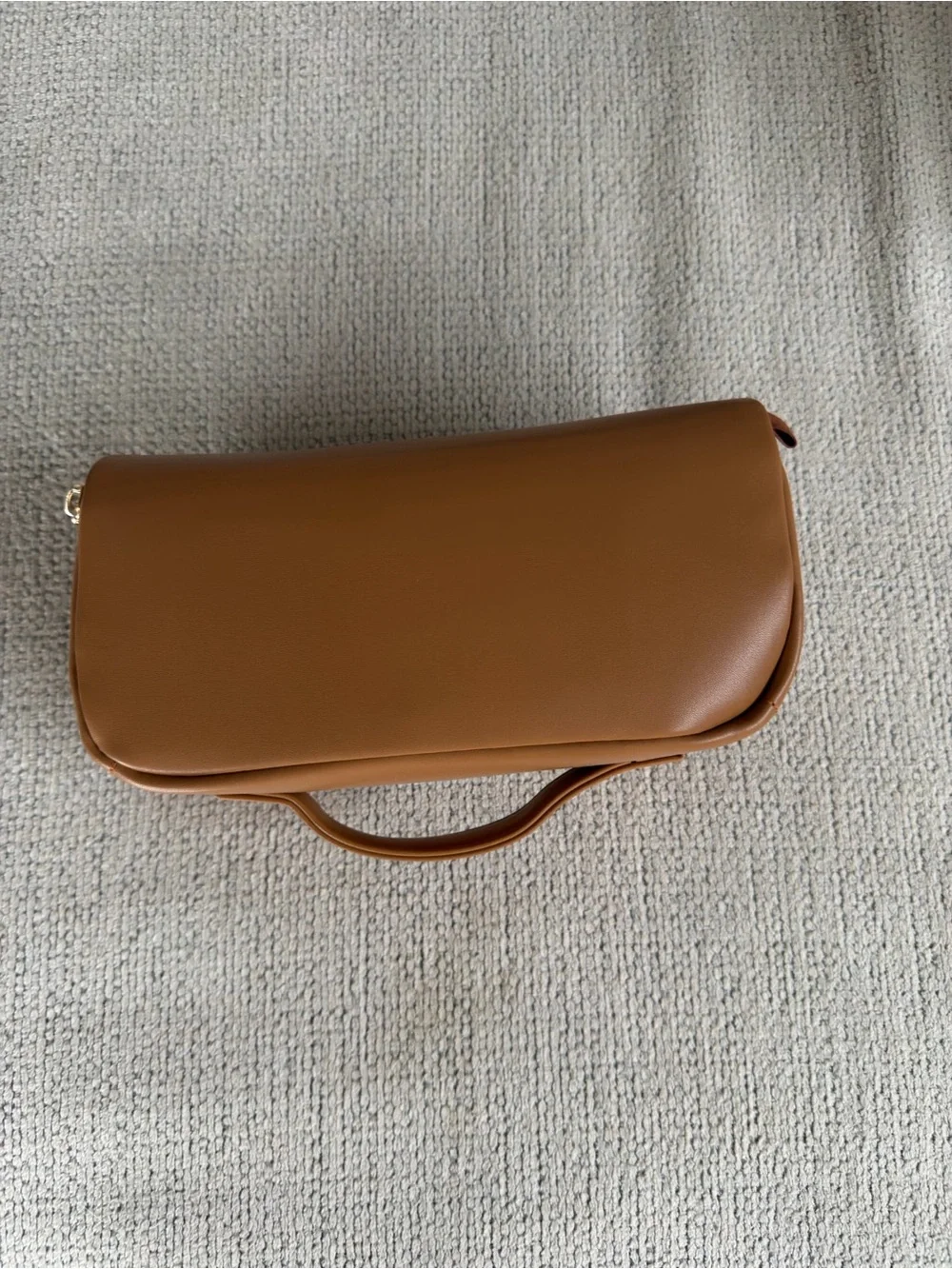 Tan Travel Toiletry Bag